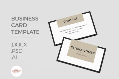 Classic Business Card Template
