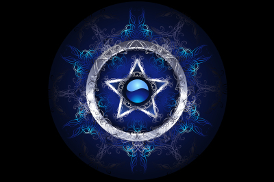 Mystic blue star