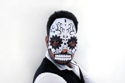 DIY Sugar Skull Mask - 3d papercrafts
