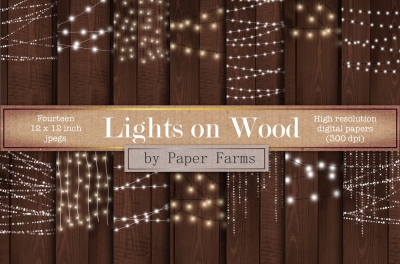 Lights on Wood
