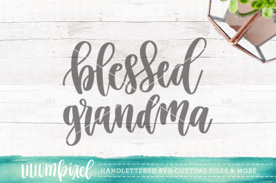  Blessed Grandma / SVG PNG DXF