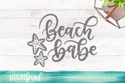 Beach Babe / SVG PNG DXF