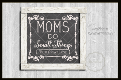 Mother's Day Cutting File - Framed Quote