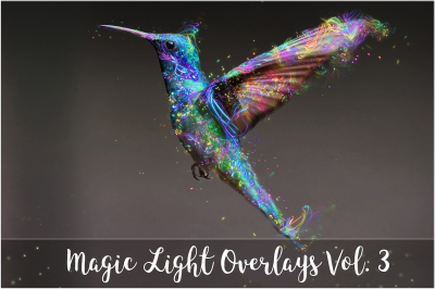 4K Magic Light Overlays Vol. 3