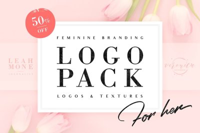 120 Feminine Branding Logos