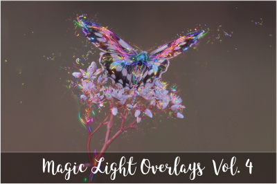 4K Magic Light Overlays Vol. 4
