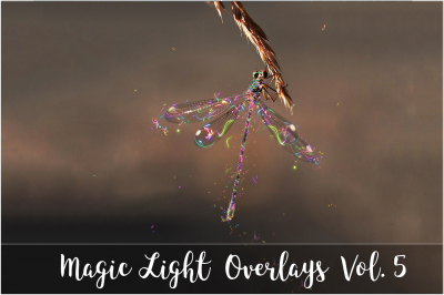 4K Magic Light Overlays Vol. 5