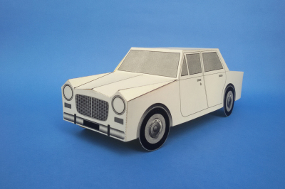 DIY Car model - 3d papercrafts