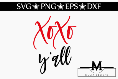 XoXo Y'all SVG