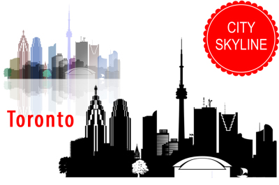 Toronto vector skyline