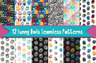 Funny Owls Patterns