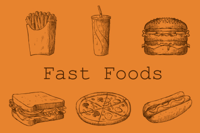 Fast Foods Set