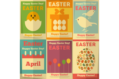 Retro Easter Posters