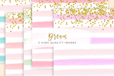 Digital Paper Watercolor Stripes&2C; confetti Digital Watercolor Stripes&2C; school clipart scrapbook paper&2C; digital paper modern glitter confetti