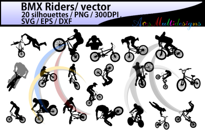 Bmx ride / rider vector