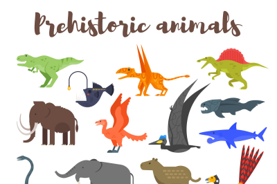Prehistoric animals