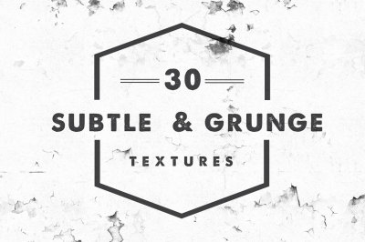 30 High-Res Subtle & Grunge Textures