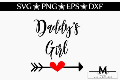 Daddy's Girl SVG