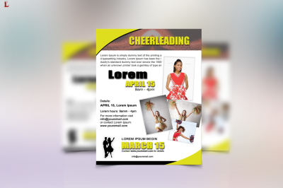 Cheerleader Flyer 