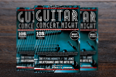 Guitar Concert Flyer