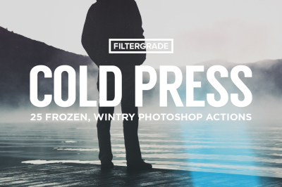 ColdPress Winter Photoshop Actions