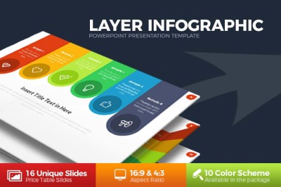 Layer Infographic Powerpoint
