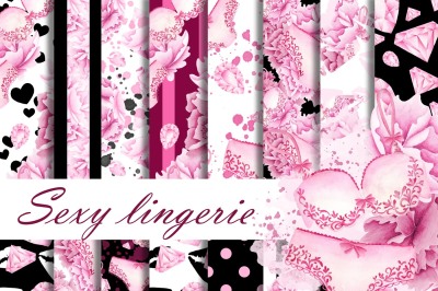 Sexy lingerie paper pack