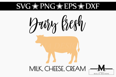 Dairy Fresh SVG
