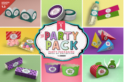 The Party Pack MockUps Vol.1