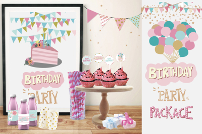 Big Birthday Party package