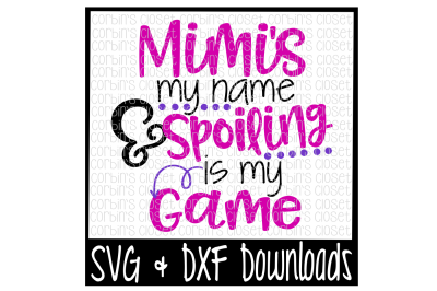 Download Free Download Mimi S My Name Spoiling Is My Game Free PSD Mockup Template