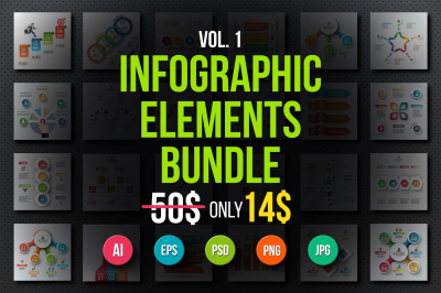 Infographic elements bundle v.01