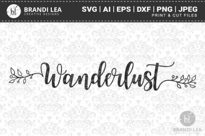 Download Wanderlust Svg Cutting Files Free