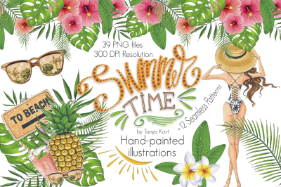 Summer Time Hand-painted Collection