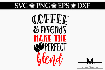 Coffee And Friends SVG