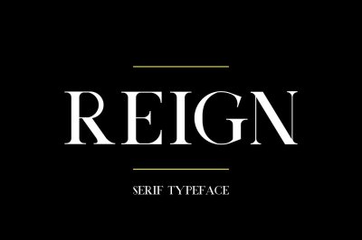 Reign Typeface
