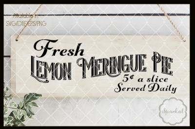 Lemon Meringue Pie Summer Farmhouse Design