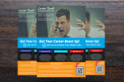 Career Boost Consultant Flyer