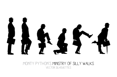 Ministry of Silly Walks (6 postures)