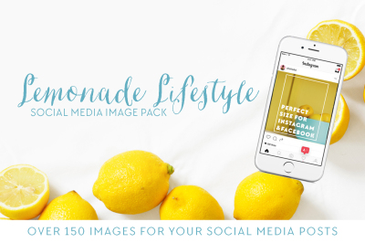Lemonade Lifestyle Image Pack
