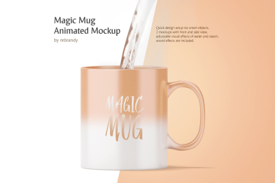 Download Magic Mug Animated Mockup PSD Mockup Template - Free PSD ...