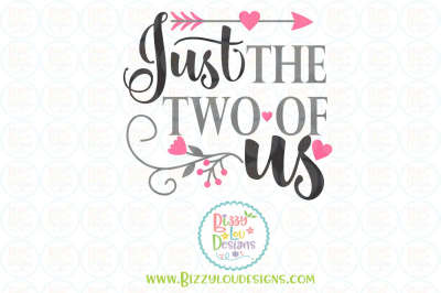 Just the two of us SVG, DXF, EPS, PNG design