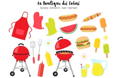 Summer Barbeque Clipart