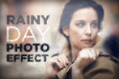 Rainy Day Photo Effect
