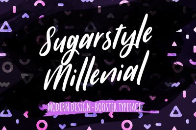 Sugarstyle Millenial Typeface