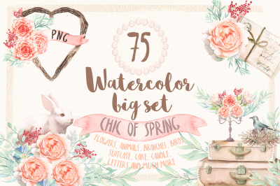 Watercolor Chic of Spring