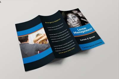 Family Violence Trifold Brochure