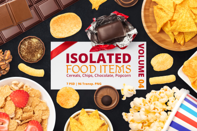 Isolated Food Items Vol.4