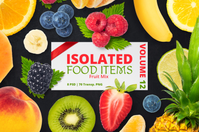 Isolated Food Items Vol.12
