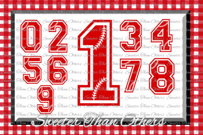 Baseball SVG baseball numbers cut file love Softball htv Tshirt Design Vinyl SVG and DXF Files Silhouette, Cameo, Cricut, Instant Download